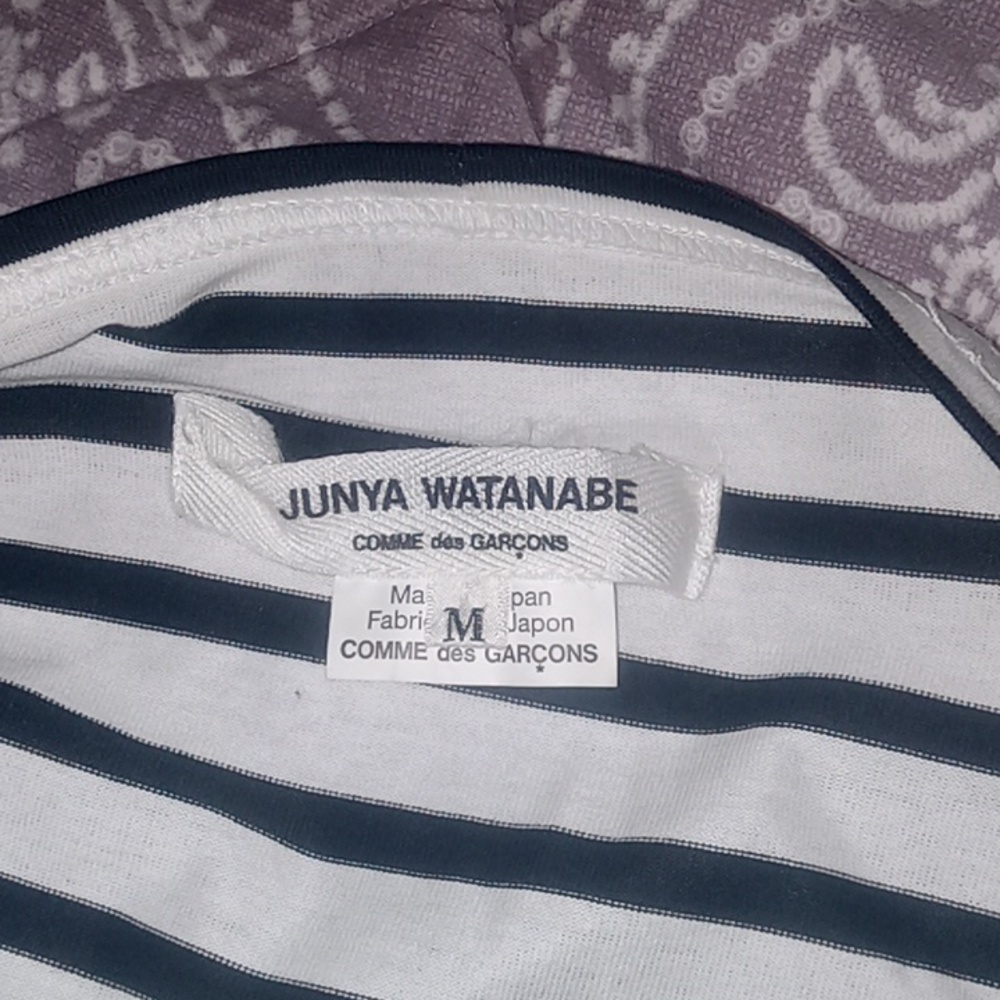 NEW size M 8-10 Junya Watanabe Comme des Garcons Striped Shirt - Picture 3 of 7